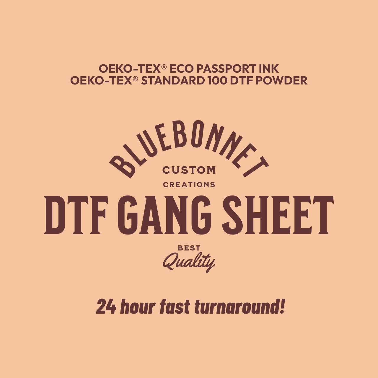DTF heat transfers