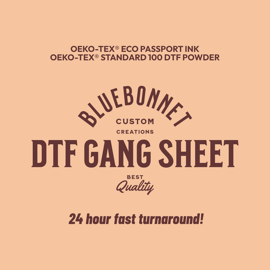 DTF heat transfers - Build Gang sheets