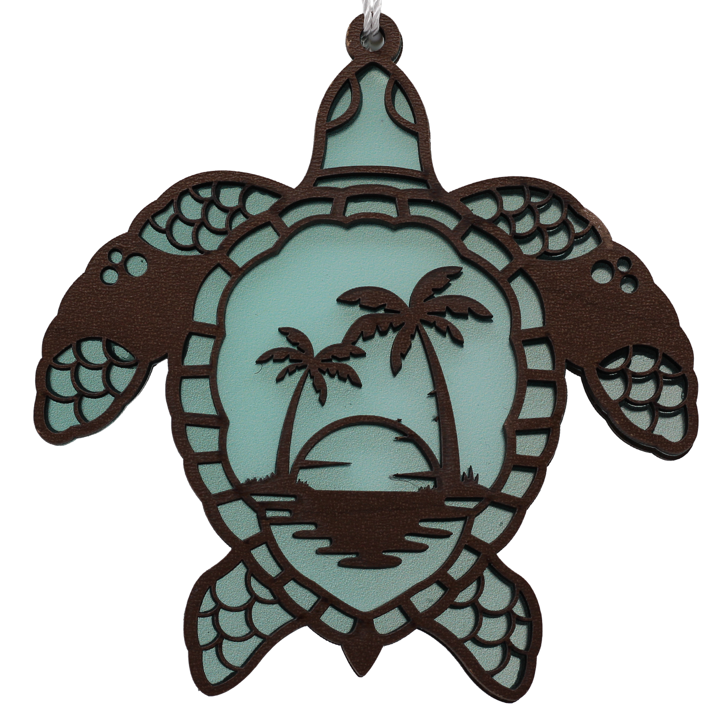 Sea Turtle Suncatcher Ornament