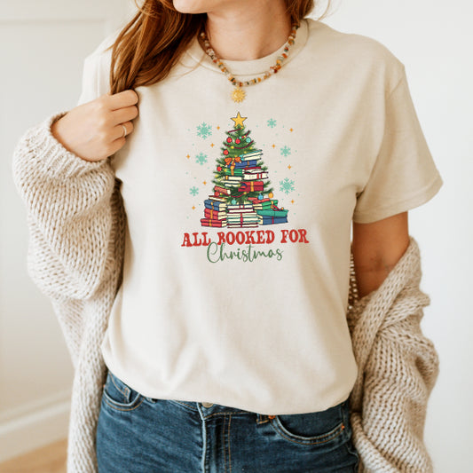 Christmas - Booked for Christmas T-shirt