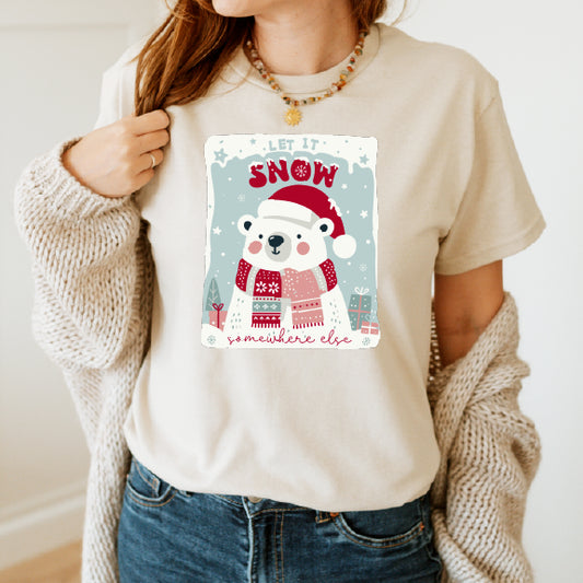 Christmas Let It Snow T-shirt