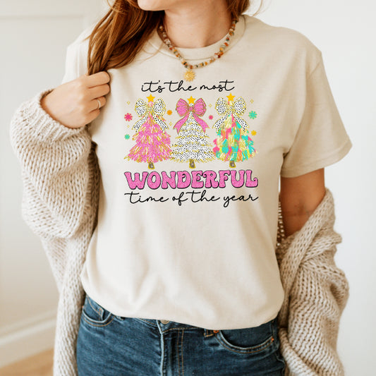 Christmas Most Wonderful Time T-shirt