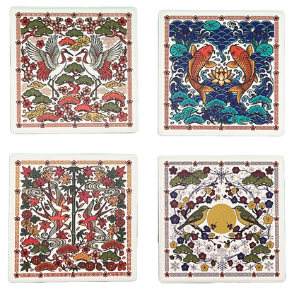Japanese Bingata Coasters