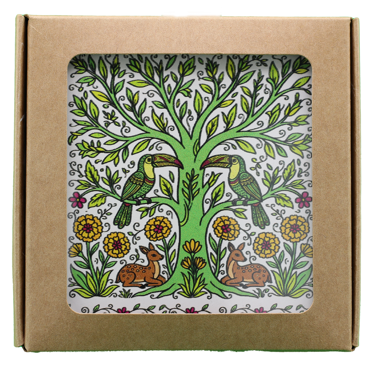 Amate The Cycle of Life Coasters