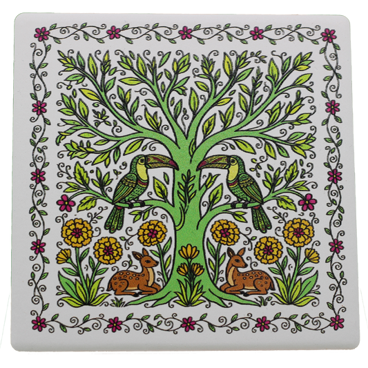 Amate The Cycle of Life Coasters