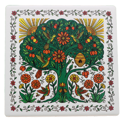 Amate The Cycle of Life Coasters
