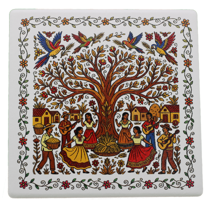 Amate The Cycle of Life Coasters