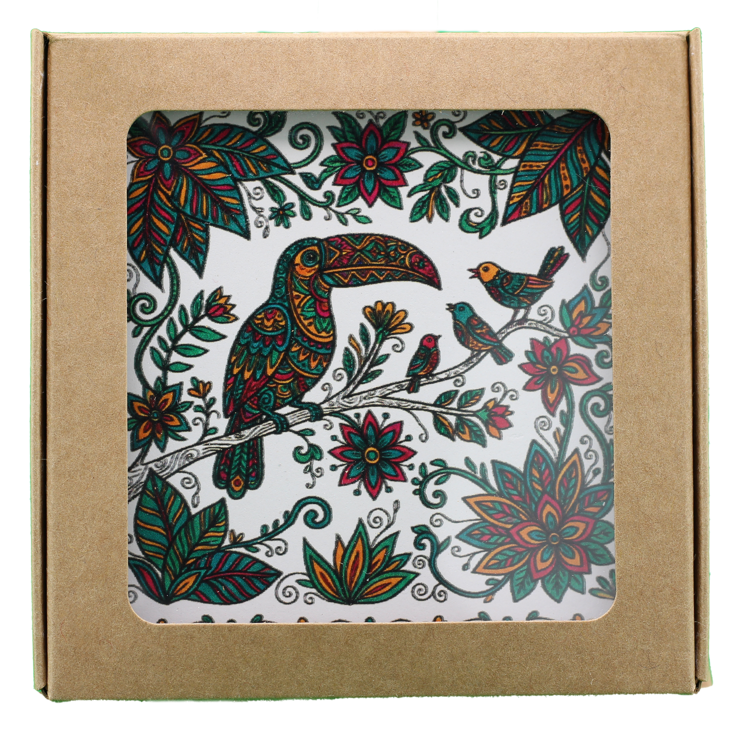 Amate Sacred Messengers Coasters