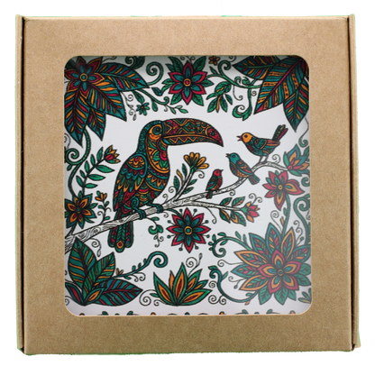 Amate Sacred Messengers Coasters