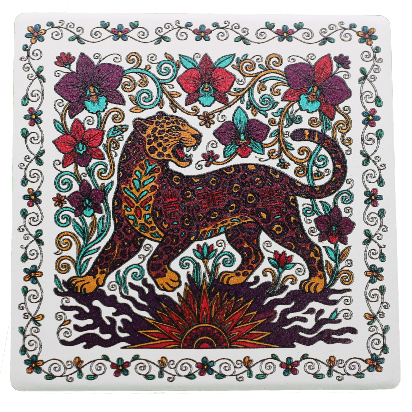 Amate Sacred Messengers Coasters