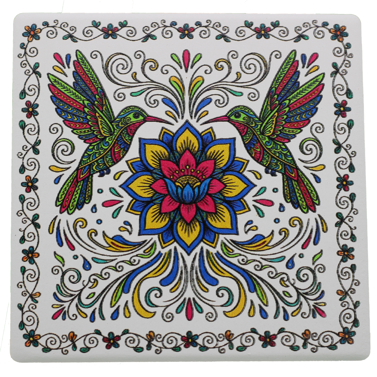 Amate Sacred Messengers Coasters