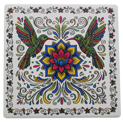Amate Sacred Messengers Coasters