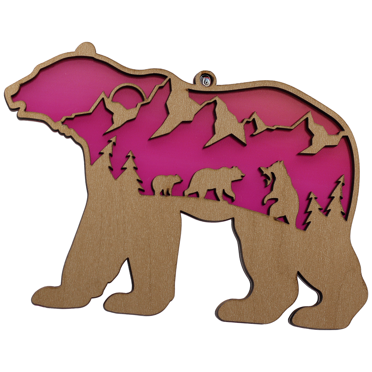 Bear Suncatcher Ornament