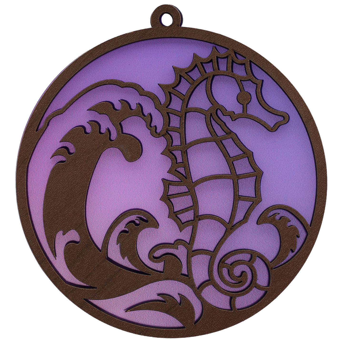 Seahorse Suncatcher Ornament