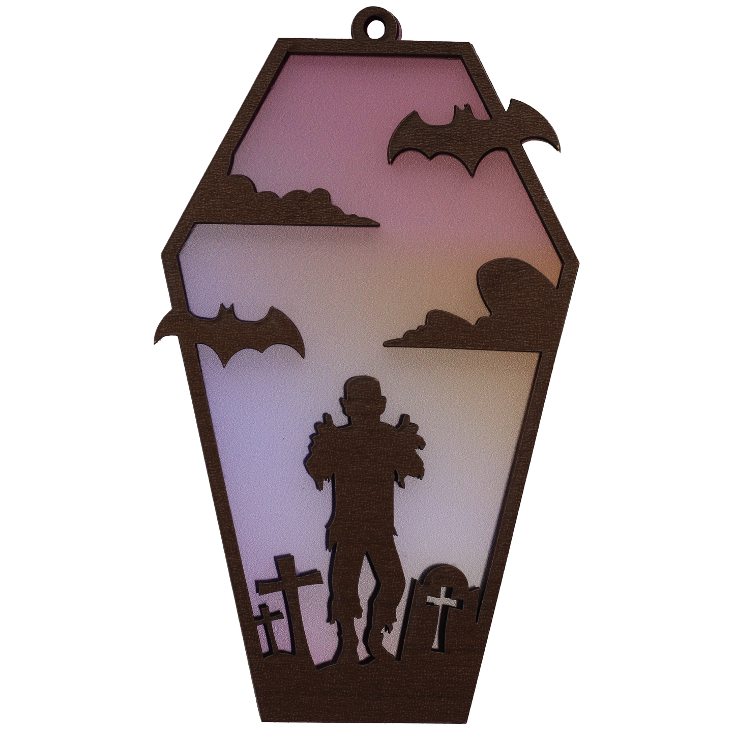 Zombie Suncatcher Ornament