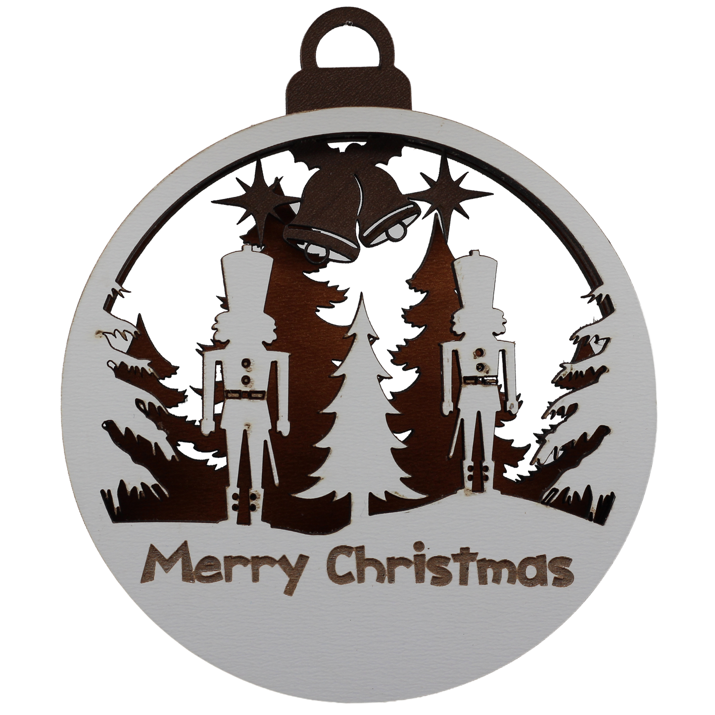 Nutcrackers Layered Ornament