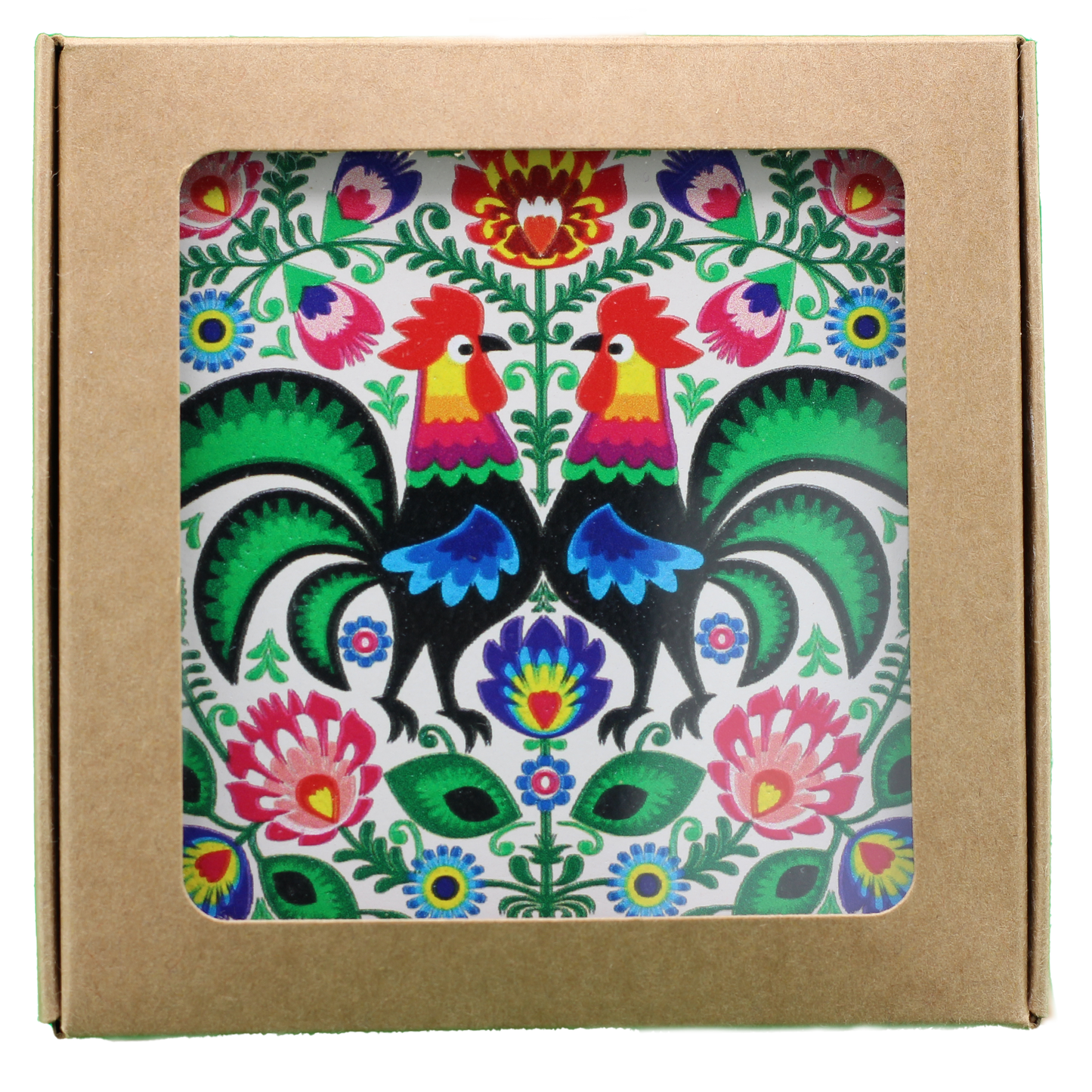 Polish Wycinanki Coasters