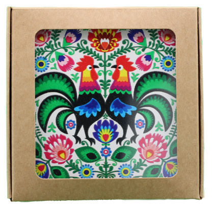 Polish Wycinanki Coasters