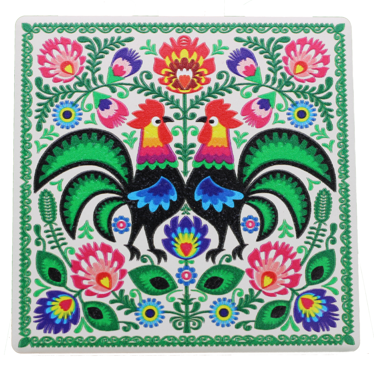 Polish Wycinanki Coasters