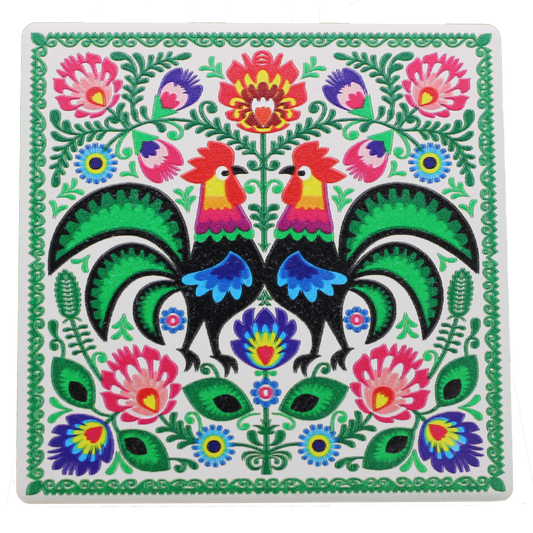 Polish Wycinanki Coasters