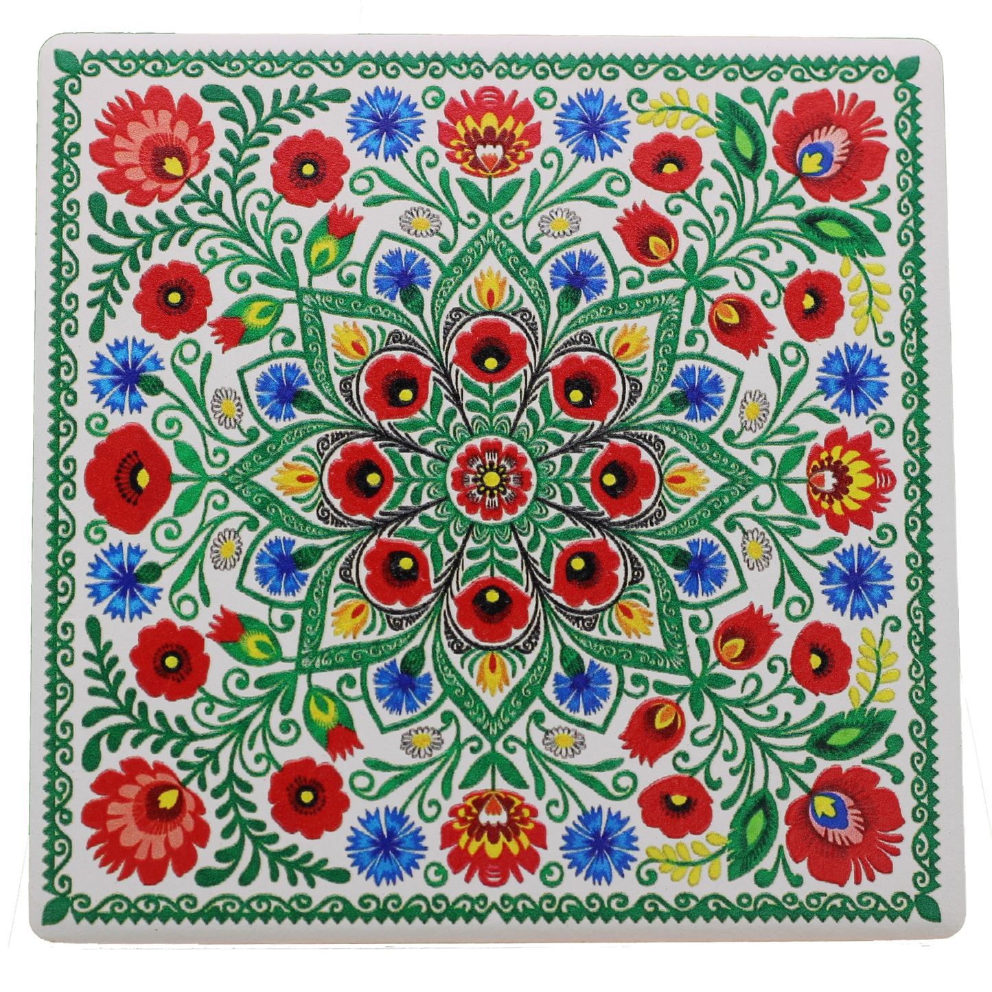 Polish Wycinanki Coasters