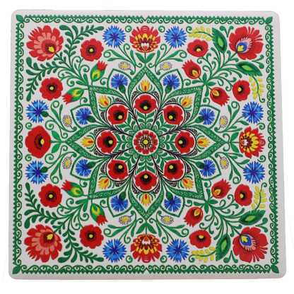 Polish Wycinanki Coasters