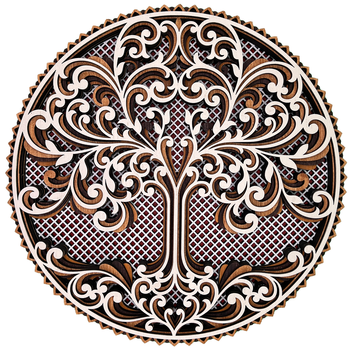 Tree of Life Wooden Home Décor