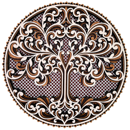 Tree of Life Wooden Home Décor