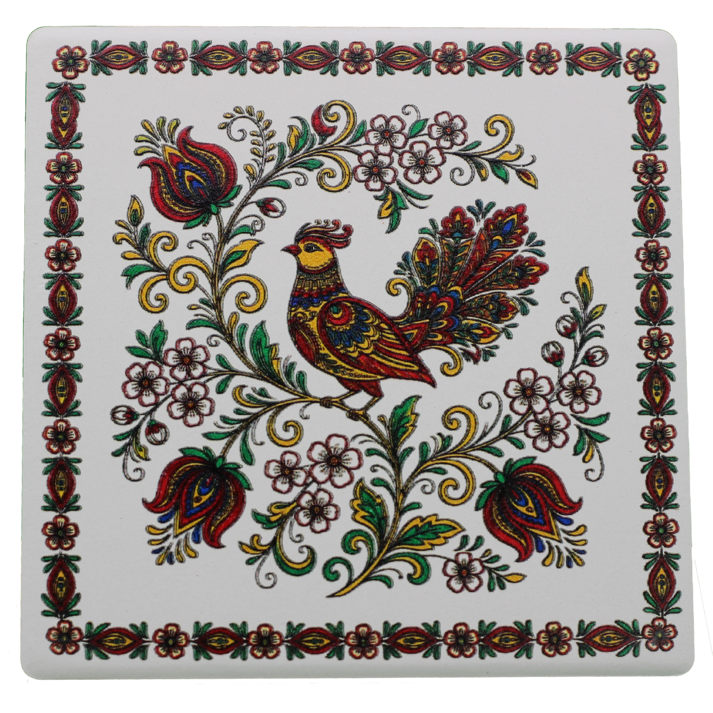 Ukrainian Petrykivka Coasters