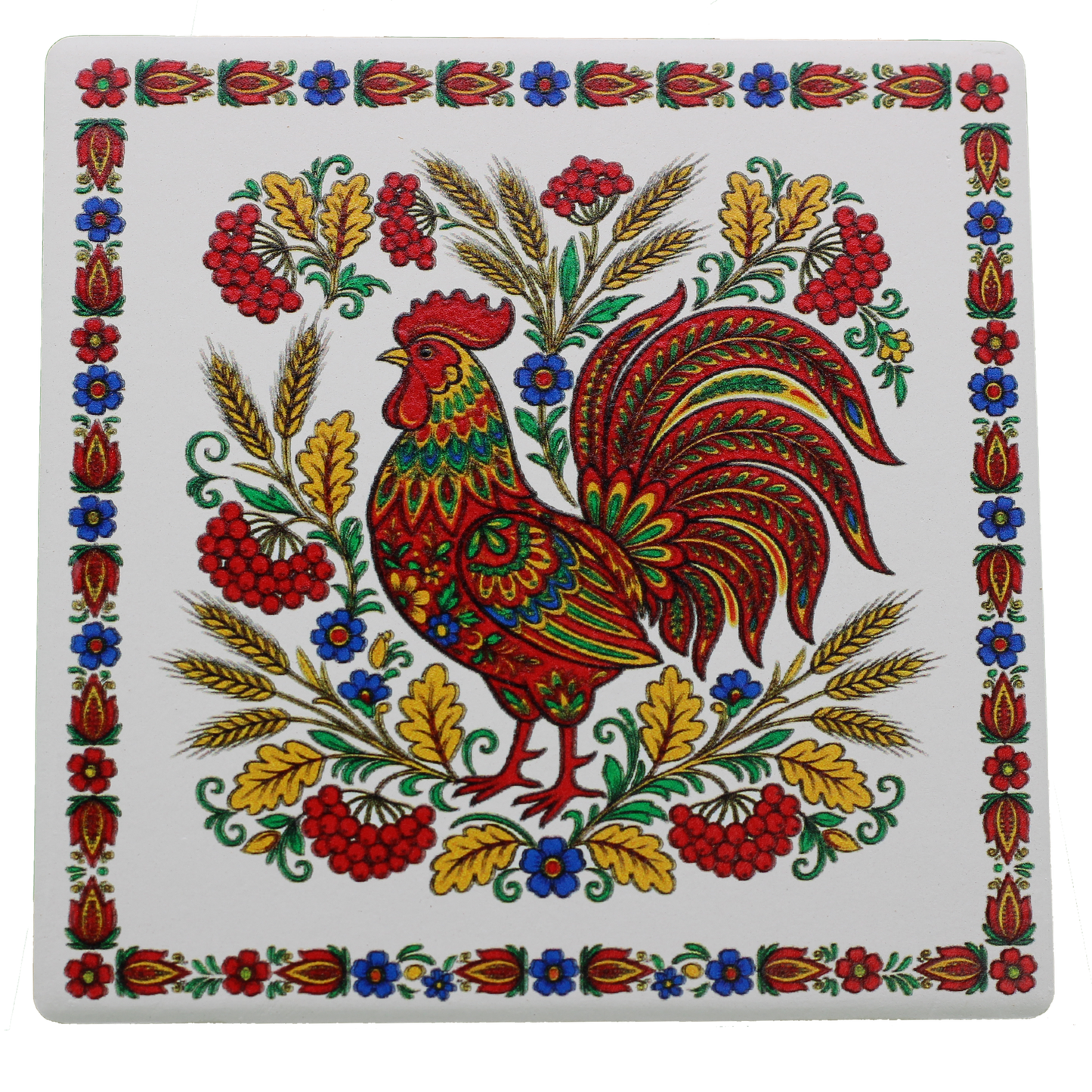 Ukrainian Petrykivka Coasters