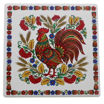 Ukrainian Petrykivka Coasters