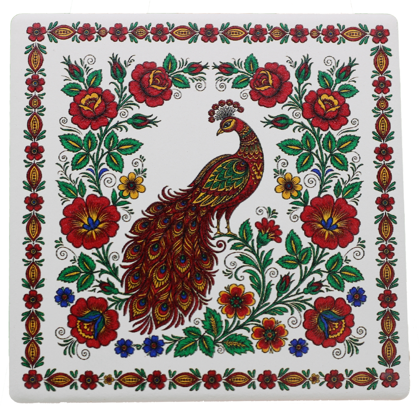 Ukrainian Petrykivka Coasters