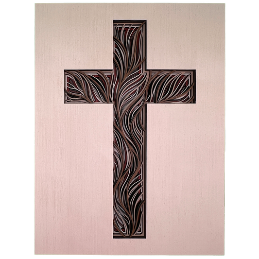 Quiet Grove Wooden Cross Home Décor
